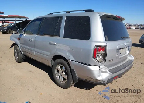 2007 Honda Pilot Ex from USA, damaged, VIN 5FNYF284678046495